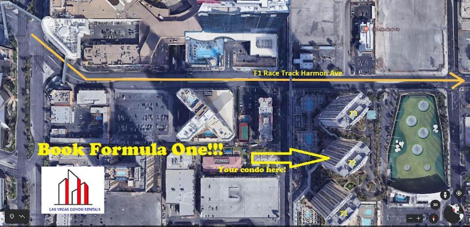 Mgm Signature-28-705 F1 Track & Strip View Balcony Las Vegas Exterior foto